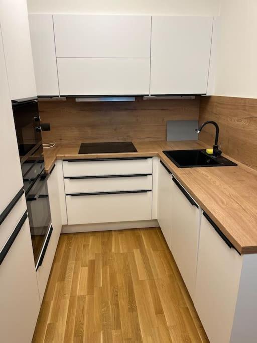 Apartman Holesovice,Balkon,Garaz Prag Exterior foto